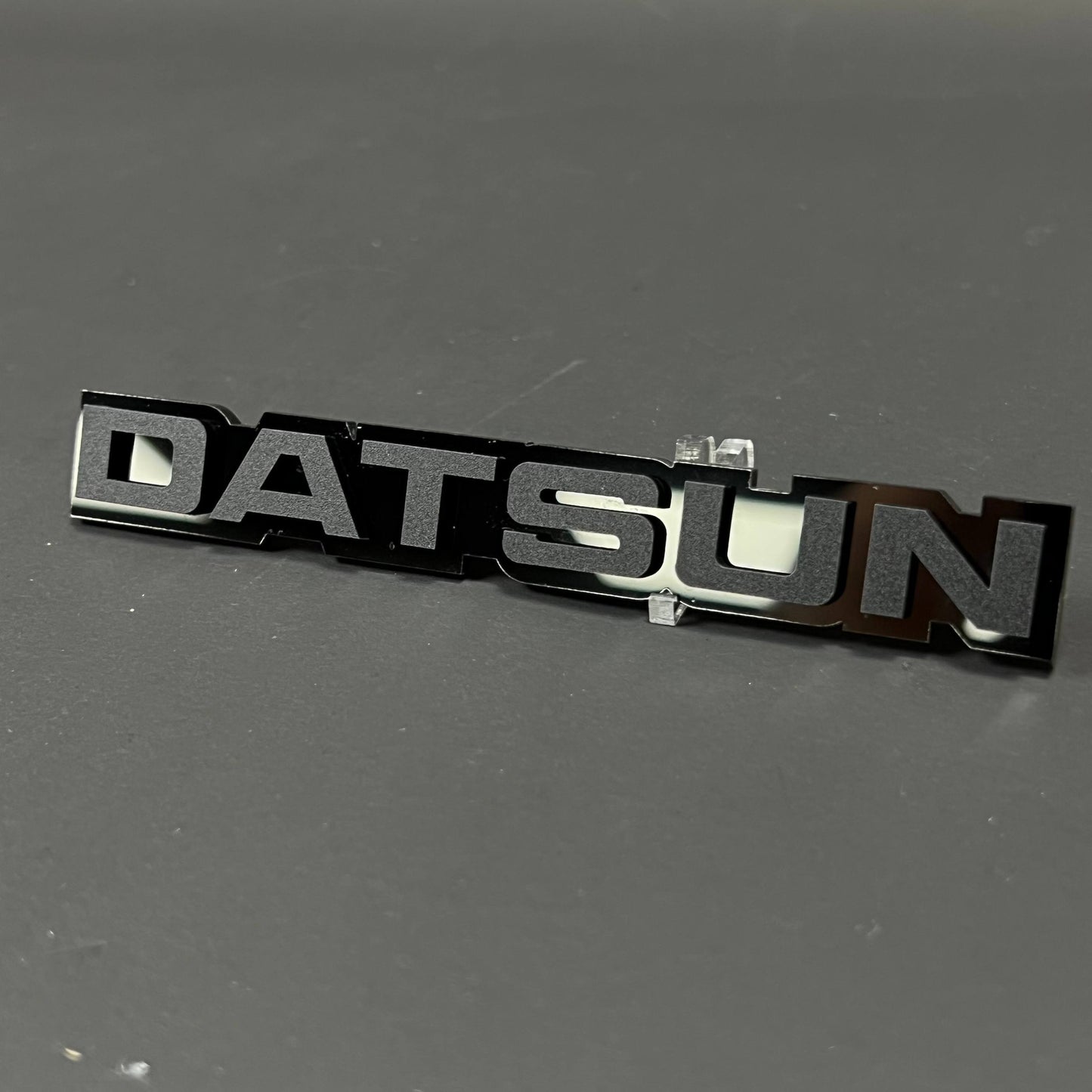 1PC DATSUN 3D Acrylic Badge - Car Truck Emblem Fender Tailgate Trunk Sticker