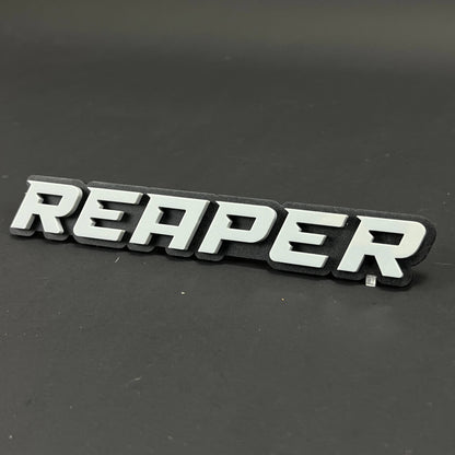 1PC REAPER 3D Acrylic Badge - Car Truck Emblem Fender Tailgate Trunk Sticker