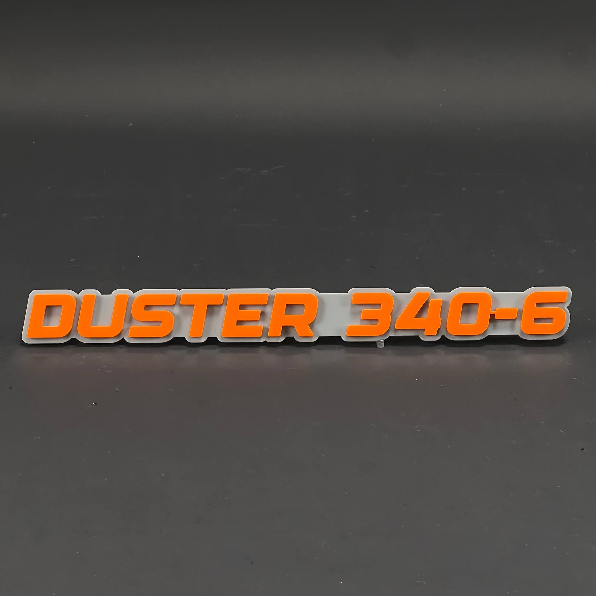 1PC DUSTER 340-6 3D Acrylic Badge - Car Truck Emblem Fender Sticker