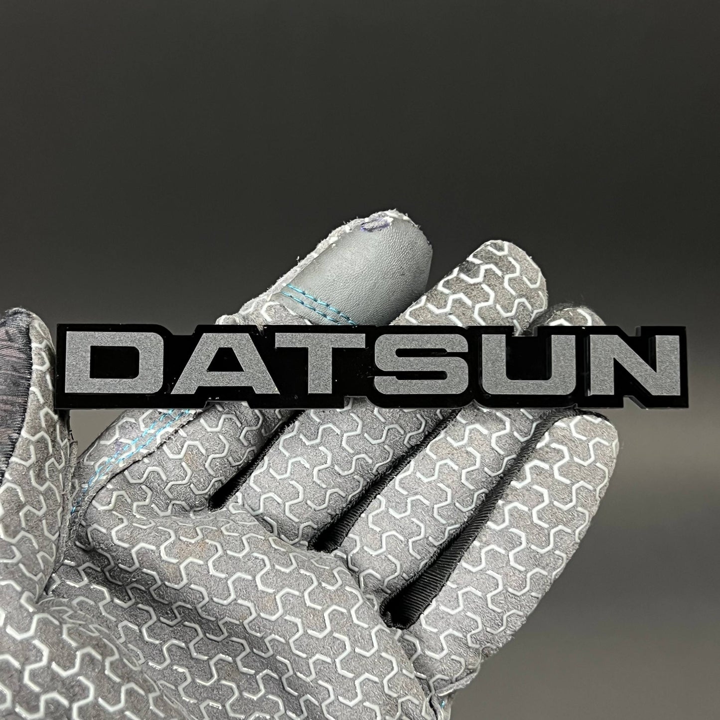 1PC DATSUN 3D Acrylic Badge - Car Truck Emblem Fender Tailgate Trunk Sticker