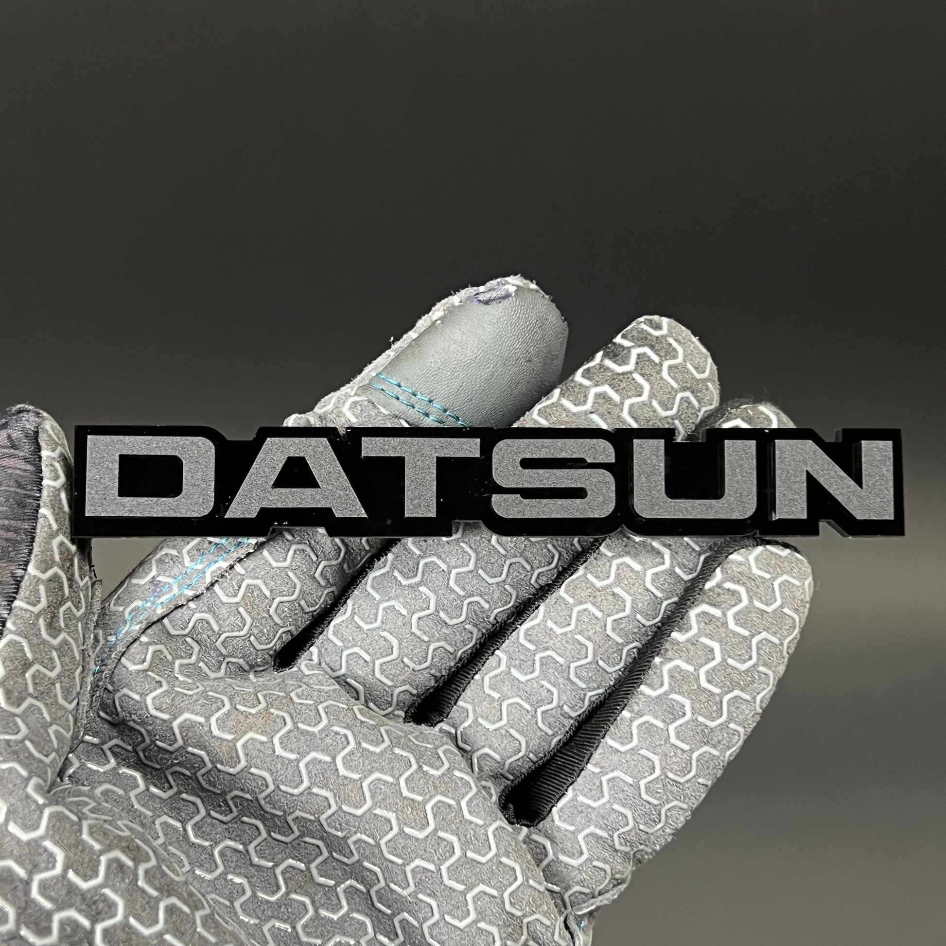 1PC DATSUN 3D Acrylic Badge - Car Truck Emblem Fender Tailgate Trunk Sticker