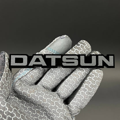 1PC DATSUN 3D Acrylic Badge - Car Truck Emblem Fender Tailgate Trunk Sticker