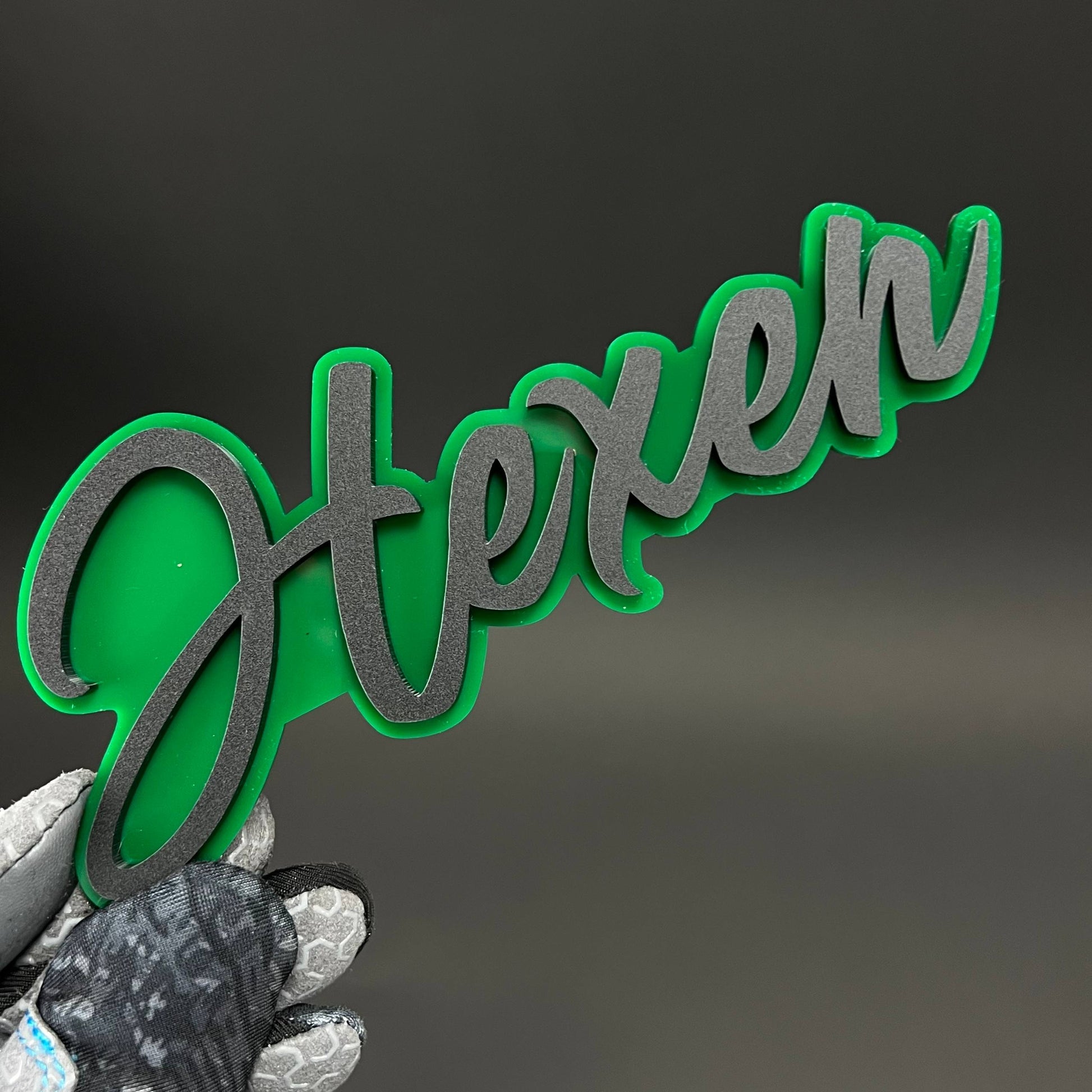 1PC Hexen 3D Acrylic Badge - Car Truck Emblem Fender Tailgate Trunk Sticker