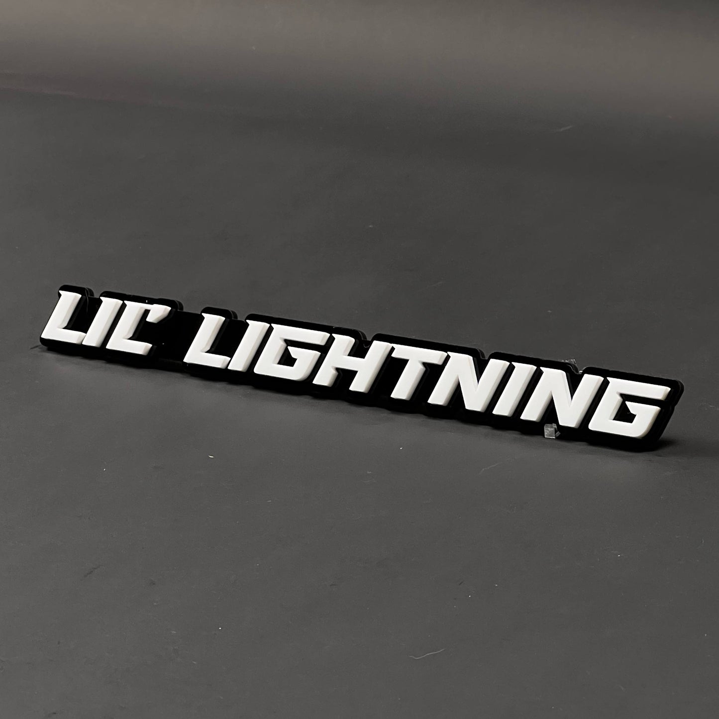 1PC LIL LIGHTNING 3D Acrylic Badge - Car Truck Emblem Fender Sticker