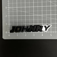 1PC JOHNNY 3D Acrylic Badge - Car Truck Emblem Fender Tailgate Trunk Sticker