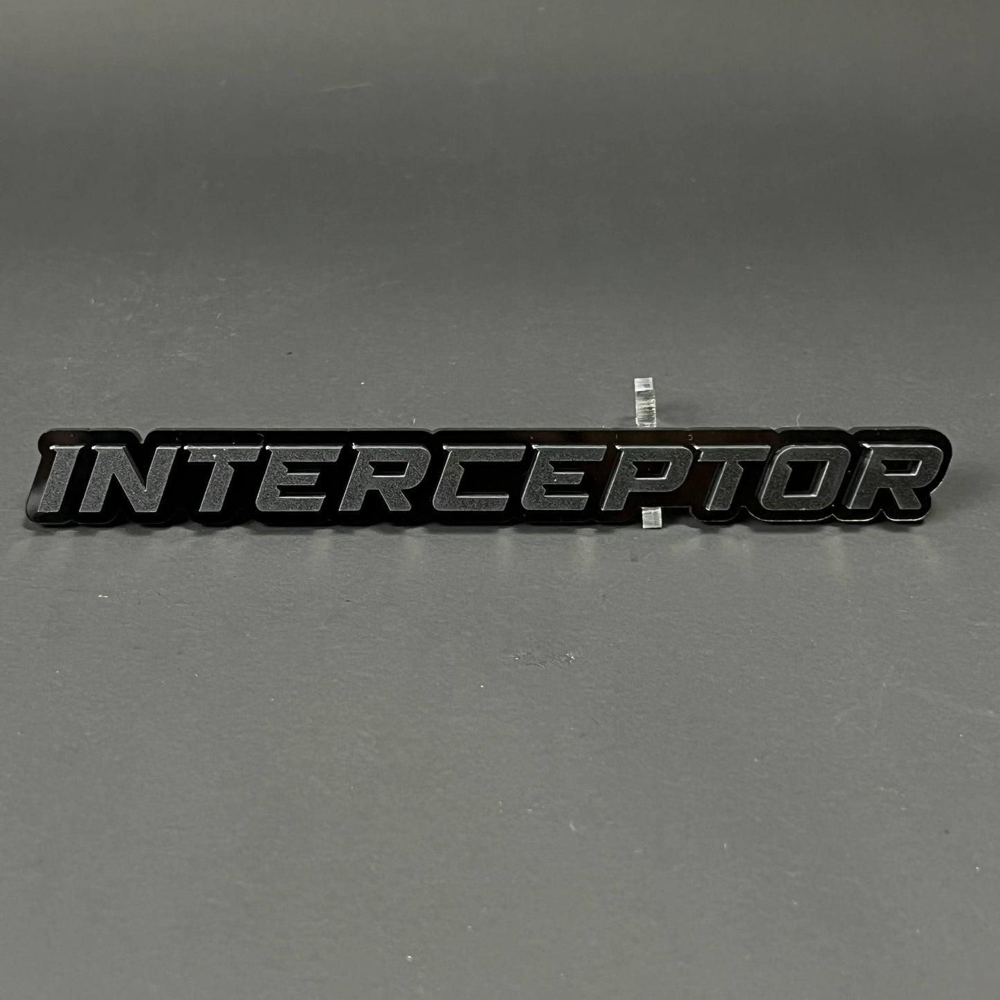 1PC INTERCEPTOR 3D Acrylic Badge - Car Truck Emblem Fender Sticker
