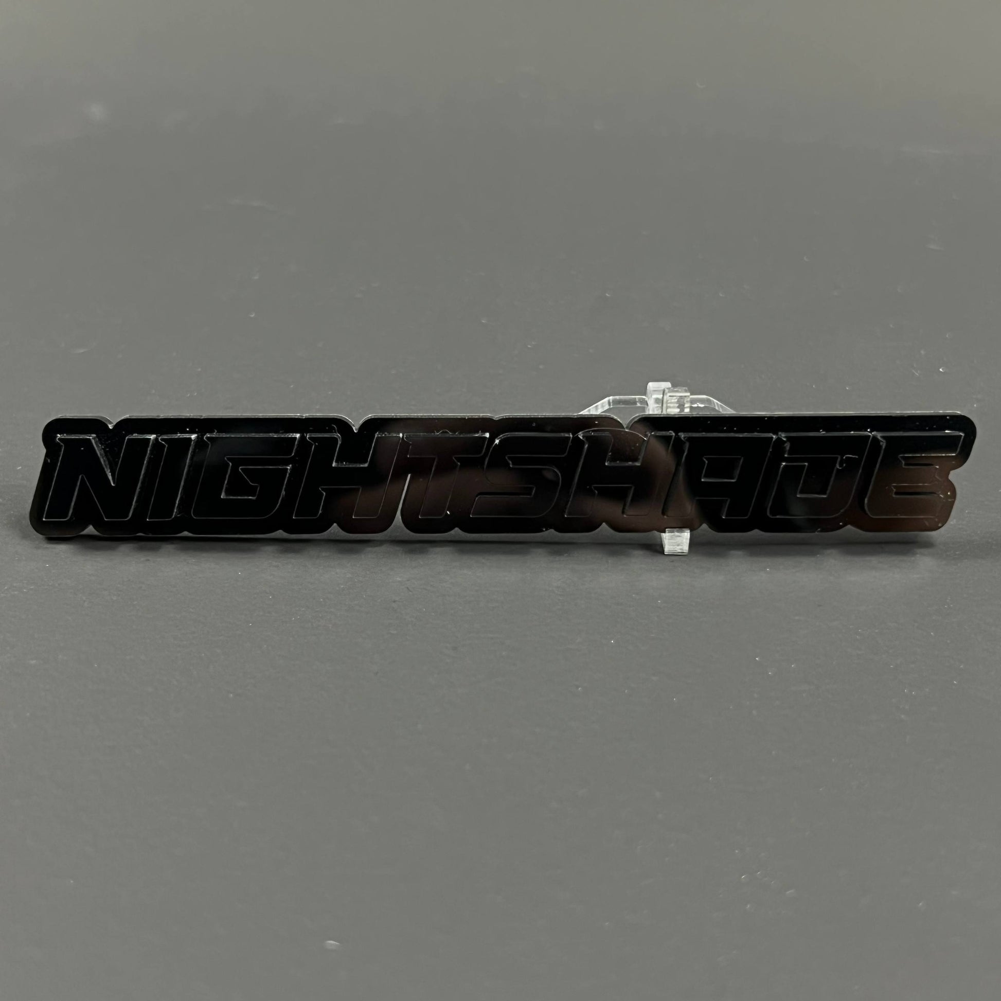Nightshade 3D Acrylic Badge - Car Truck Emblem Fender Tailgate Trunk Sticker