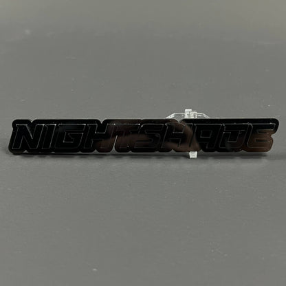 Nightshade 3D Acrylic Badge - Car Truck Emblem Fender Tailgate Trunk Sticker