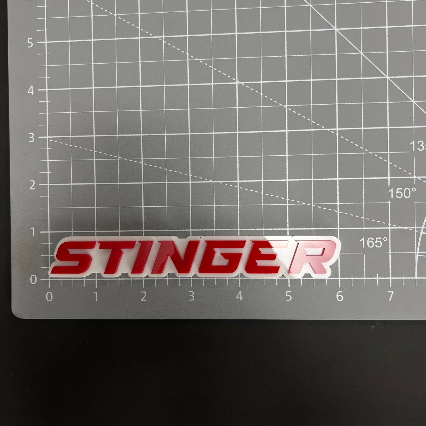 1PC Stinger 3D Acrylic Badge - Car Truck Emblem Fender Tailgate Trunk Sticker