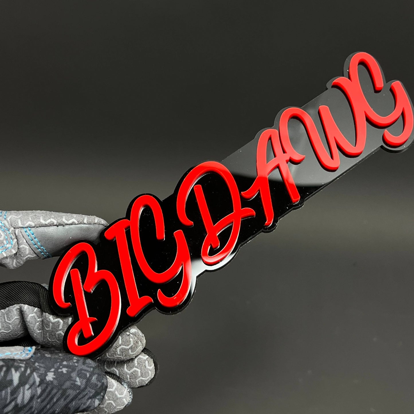 1PC BIGDAWG 3D Acrylic Badge - Car Truck Emblem Fender Tailgate Trunk Sticker