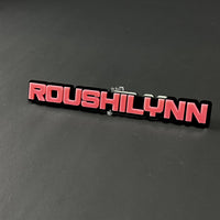 1PC ROUSHILYNN 3D Acrylic Badge - Car Truck Emblem Fender Tailgate Trunk Sticker