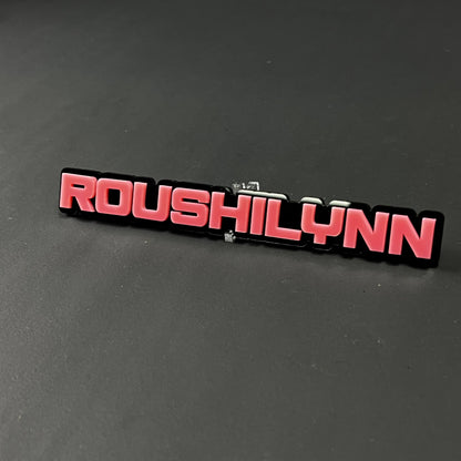 1PC ROUSHILYNN 3D Acrylic Badge - Car Truck Emblem Fender Tailgate Trunk Sticker