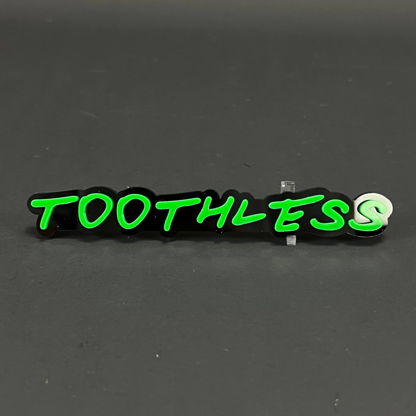 1PC TOOTHLESS 3D Acrylic Badge - Car Truck Emblem Fender Tailgate Trunk Sticker
