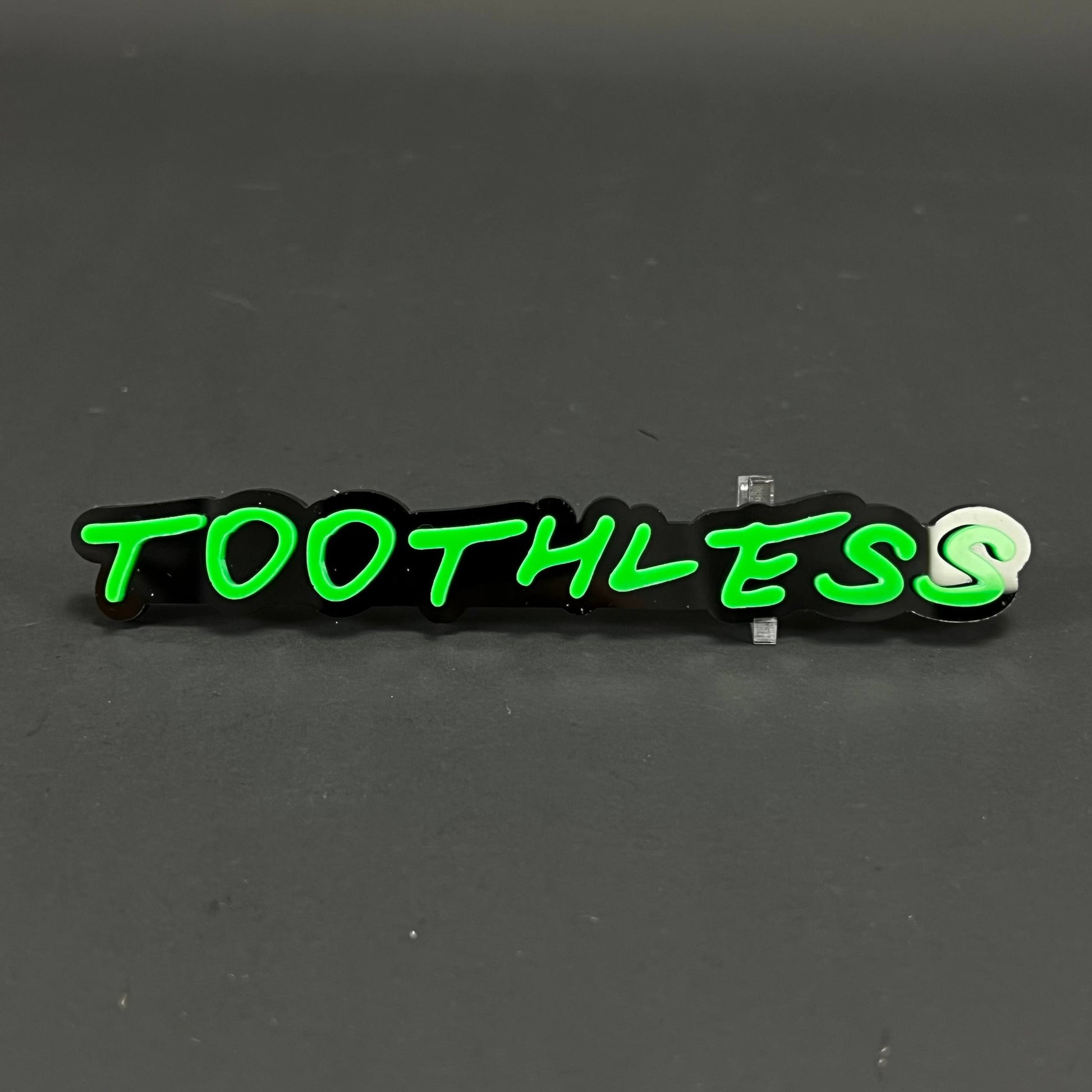 1PC TOOTHLESS 3D Acrylic Badge - Car Truck Emblem Fender Tailgate Trunk Sticker
