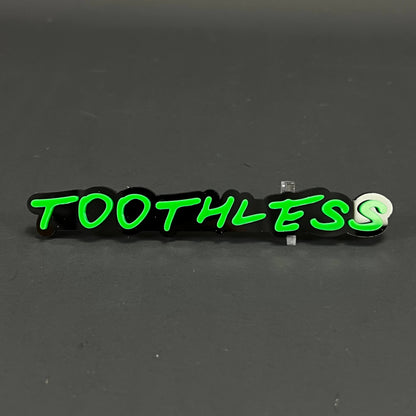 1PC TOOTHLESS 3D Acrylic Badge - Car Truck Emblem Fender Tailgate Trunk Sticker