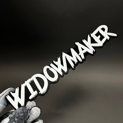 1PC WIDOWMAKER 3D Acrylic Badge - Car Truck Emblem Fender Tailgate Trunk Sticker