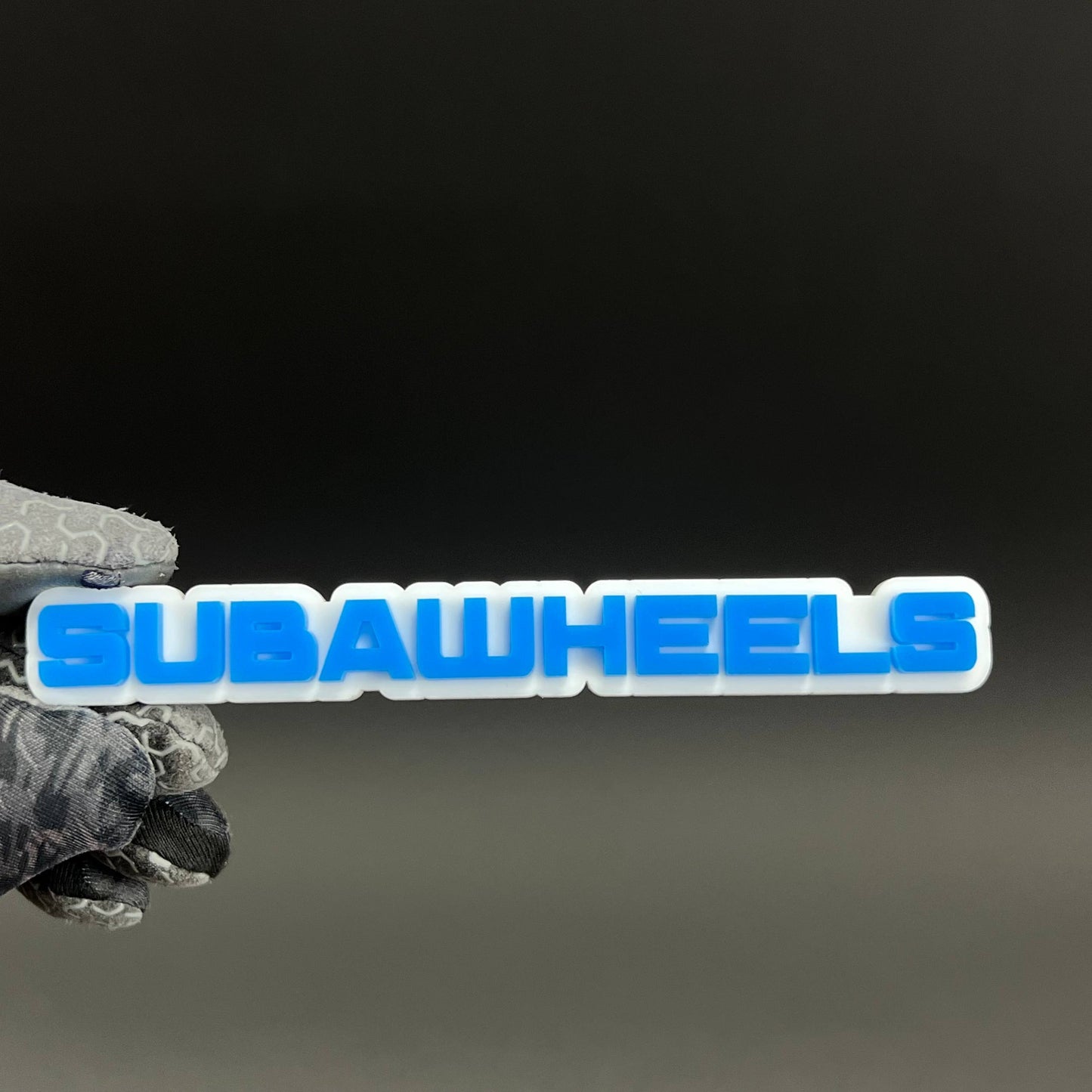 1PC SUBAWHEELS 3D Acrylic Badge - Car Truck Emblem Fender Tailgate Trunk Sticker