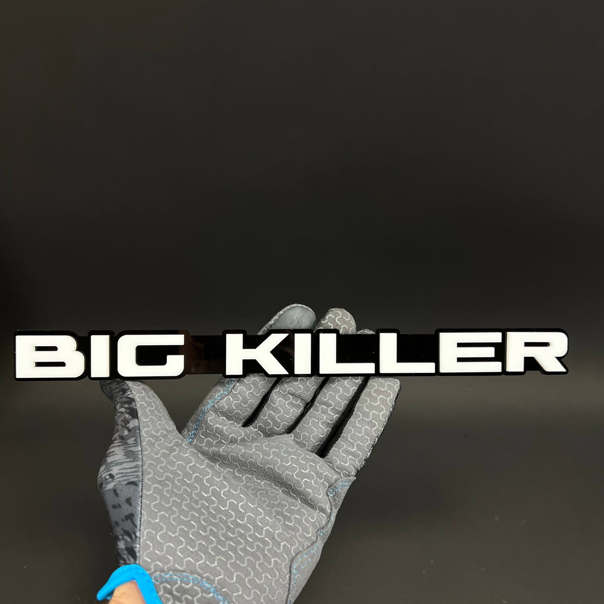 1PC BIG KILLER 3D Acrylic Badge - Car Truck Emblem Fender Tailgate Trunk Sticker
