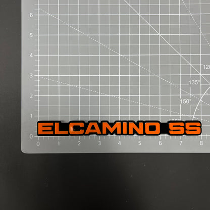 1PC ELCAMINO SS 3D Acrylic Badge - Car Truck Emblem Fender Sticker