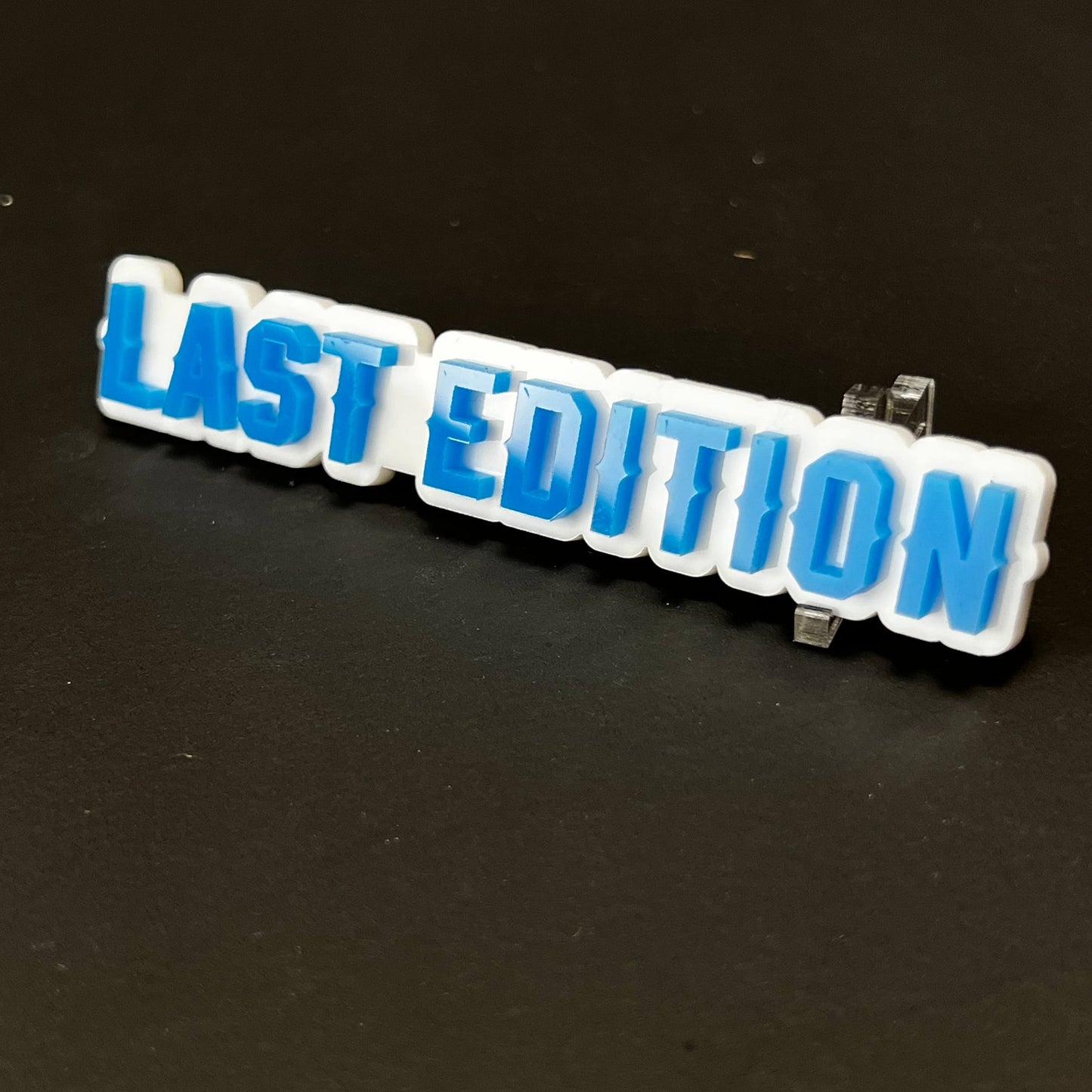 1PC LAST EDITION 3D Acrylic Badge - Car Truck Emblem Fender Sticker