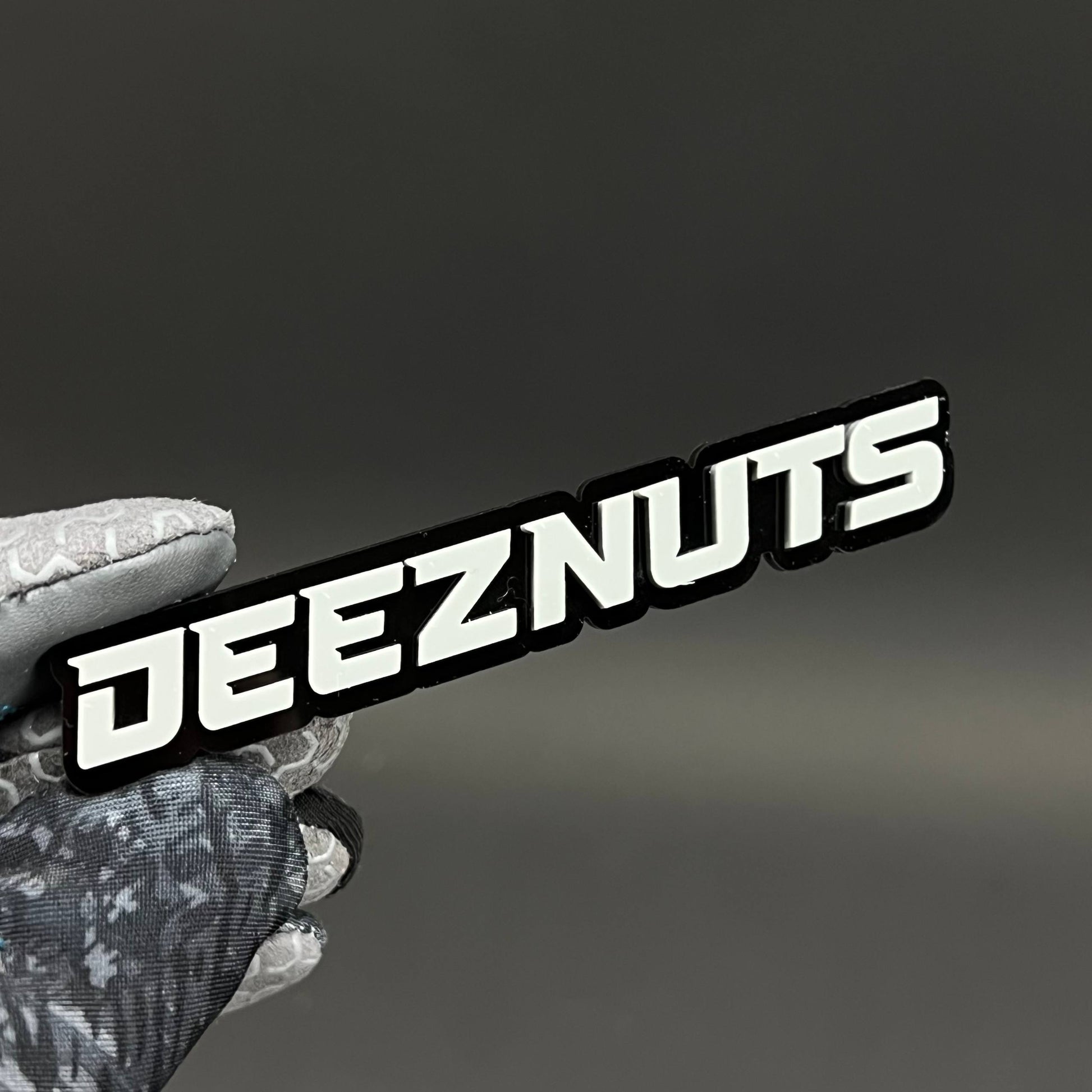 1PC DEEZNUTS 3D Acrylic Badge - Car Truck Emblem Fender Tailgate Trunk Sticker
