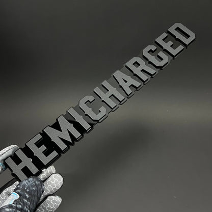 1PC HEMICHARGED 3D Acrylic Badge - Car Truck Emblem Fender Sticker