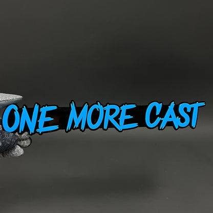 1PC ONE MORE CAST 3D Acrylic Badge - Car Truck Emblem Fender Sticker