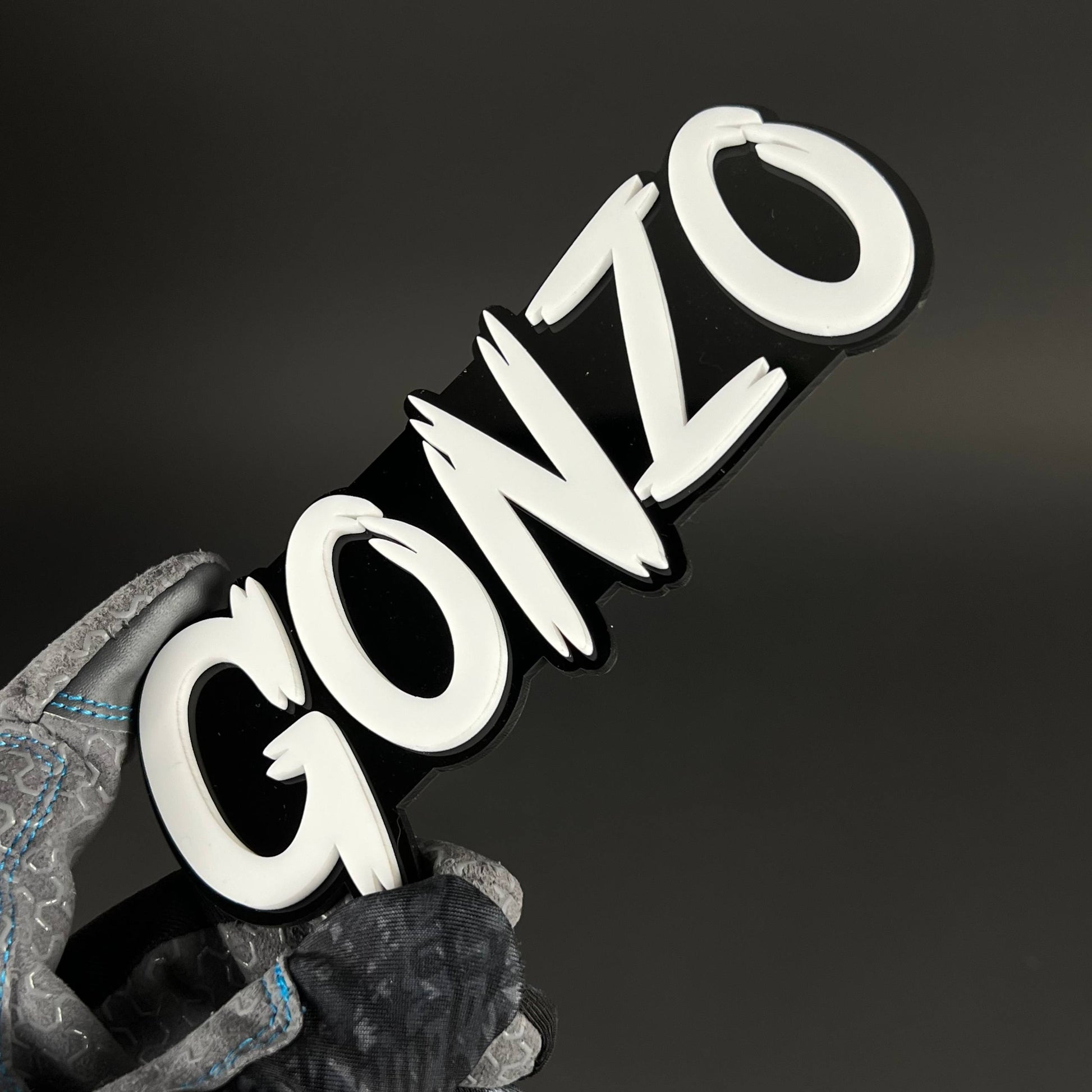1PC GONZO 3D Acrylic Badge - Car Truck Emblem Fender Tailgate Trunk Sticker