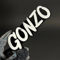 1PC GONZO 3D Acrylic Badge - Car Truck Emblem Fender Tailgate Trunk Sticker