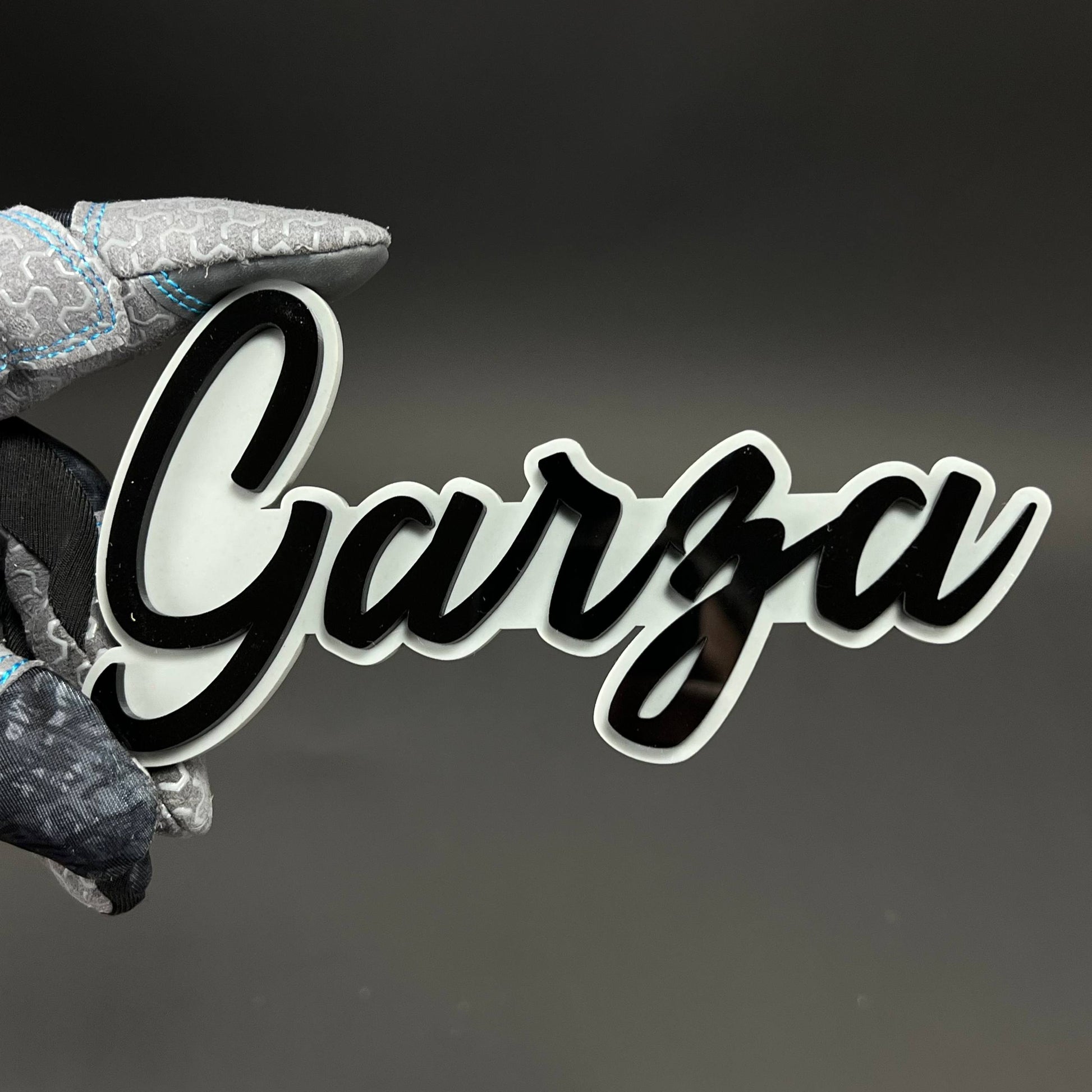 1PC Garza 3D Acrylic Badge - Car Truck Emblem Fender Tailgate Trunk Sticker