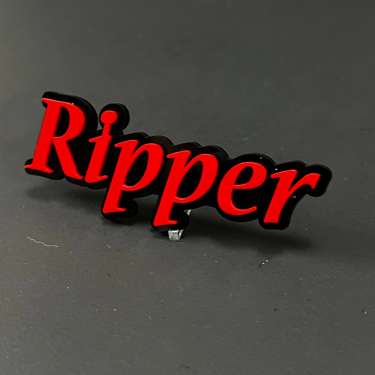 1PC Ripper 3D Acrylic Badge - Car Truck Emblem Fender Tailgate Trunk Sticker