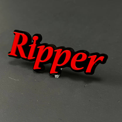 1PC Ripper 3D Acrylic Badge - Car Truck Emblem Fender Tailgate Trunk Sticker