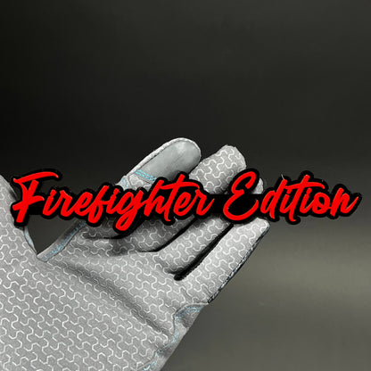 1PC Firefighter Edition 3D Acrylic Badge - Car Truck Emblem Fender Sticker