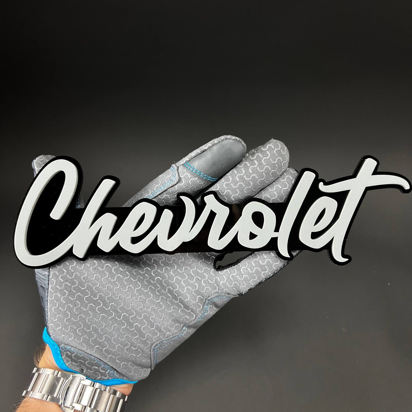 1PC Chevrolet 3D Acrylic Badge - Car Truck Emblem Fender Tailgate Trunk Sticker