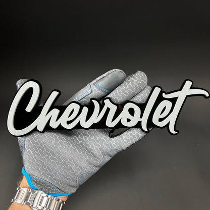 1PC Chevrolet 3D Acrylic Badge - Car Truck Emblem Fender Tailgate Trunk Sticker
