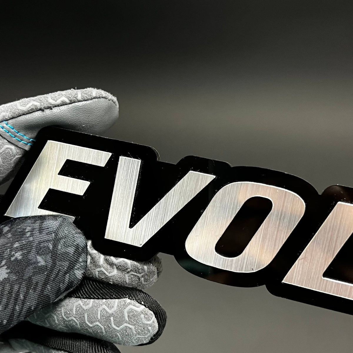 1PC Evolution 3D Acrylic Badge - Car Truck Emblem Fender Tailgate Trunk Sticker