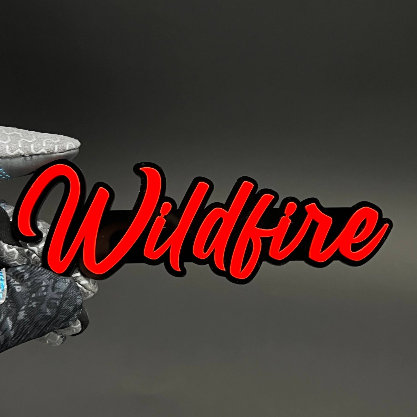 1PC Wildfire 3D Acrylic Badge - Car Truck Emblem Fender Tailgate Trunk Sticker
