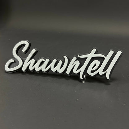 1PC Shawntell 3D Acrylic Badge - Car Truck Emblem Fender Tailgate Trunk Sticker