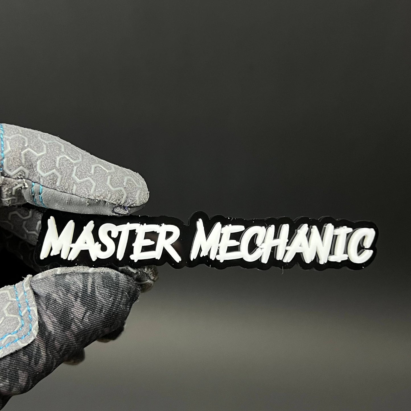 1PC MASTER MECHANIC 3D Acrylic Badge - Car Truck Emblem Fender Sticker