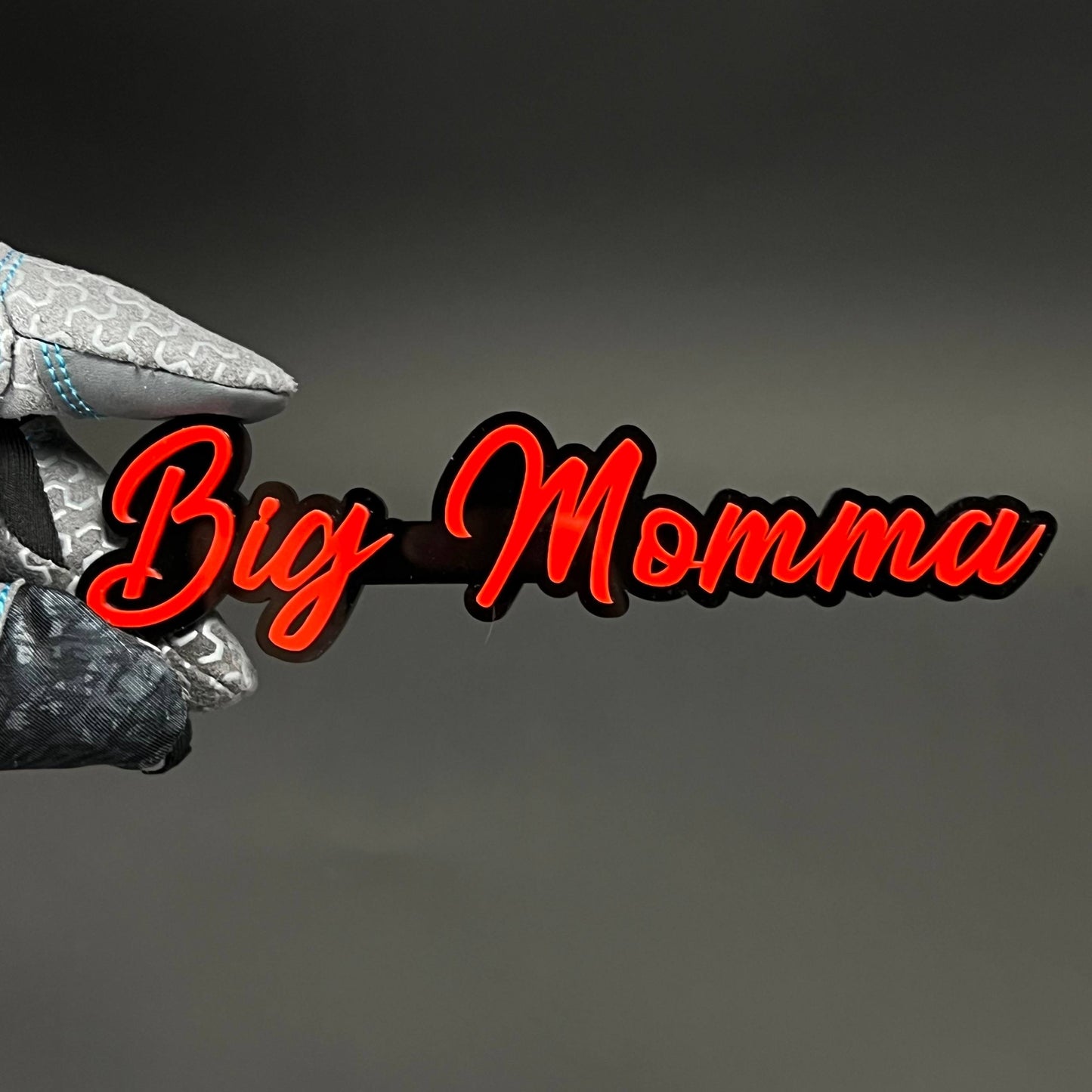 1PC Big Momma 3D Acrylic Badge - Car Truck Emblem Fender Tailgate Trunk Sticker