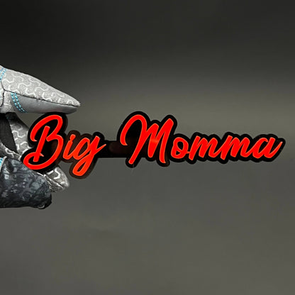 1PC Big Momma 3D Acrylic Badge - Car Truck Emblem Fender Tailgate Trunk Sticker