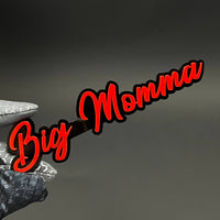 1PC Big Momma 3D Acrylic Badge - Car Truck Emblem Fender Tailgate Trunk Sticker