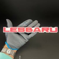 1PC LESBARU 3D Acrylic Badge - Car Truck Emblem Fender Tailgate Trunk Sticker