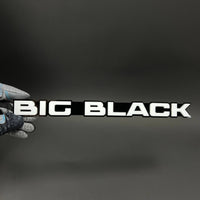1PC BIG BLACK 3D Acrylic Badge - Car Truck Emblem Fender Tailgate Trunk Sticker
