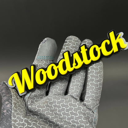 1PC Woodstock 3D Acrylic Badge - Car Truck Emblem Fender Tailgate Trunk Sticker