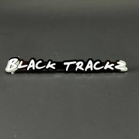 1PC BLACK TRACKZ 3D Acrylic Badge - Car Truck Emblem Fender Sticker