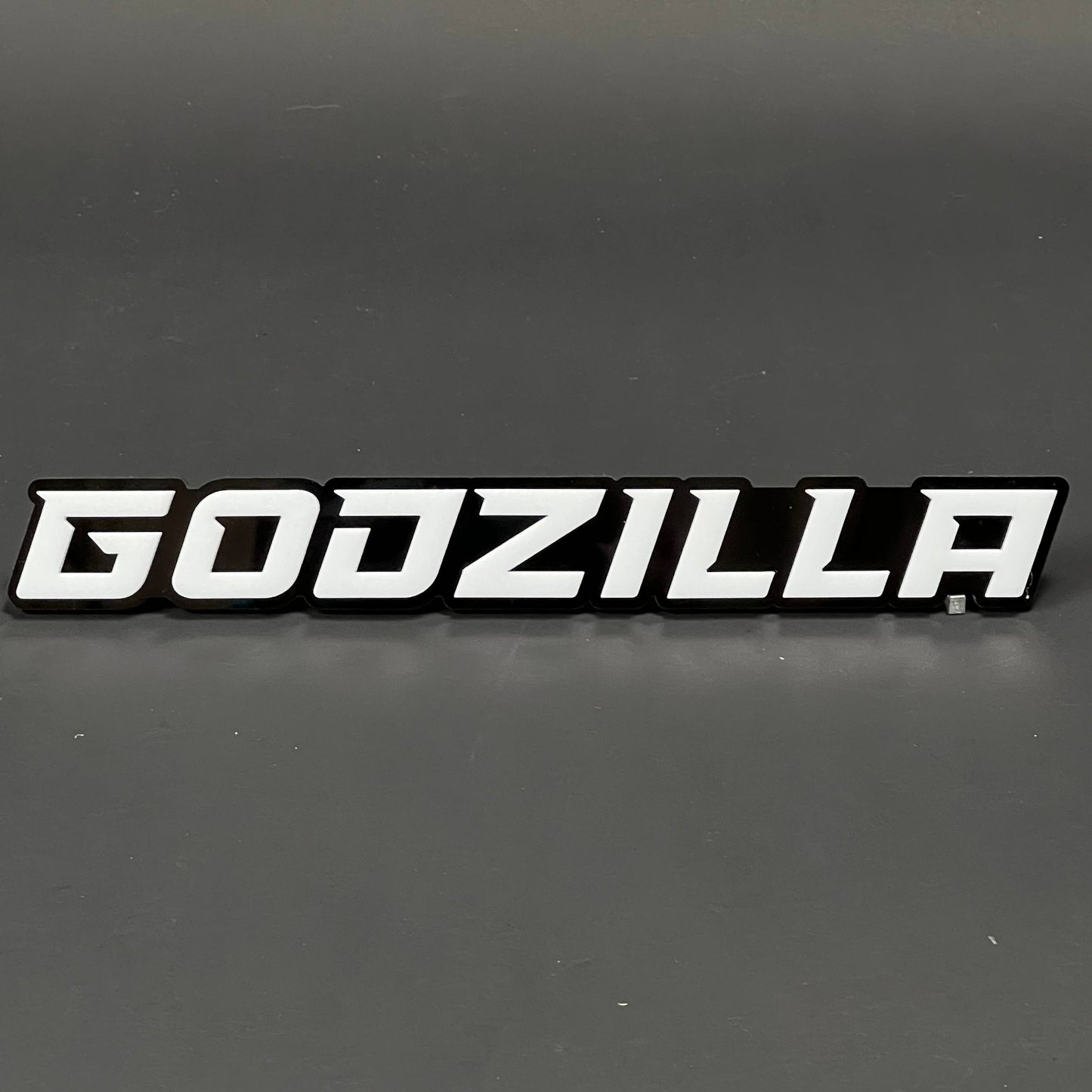 1PC GODZILLA 3D Acrylic Badge - Car Truck Emblem Fender Tailgate Trunk Sticker