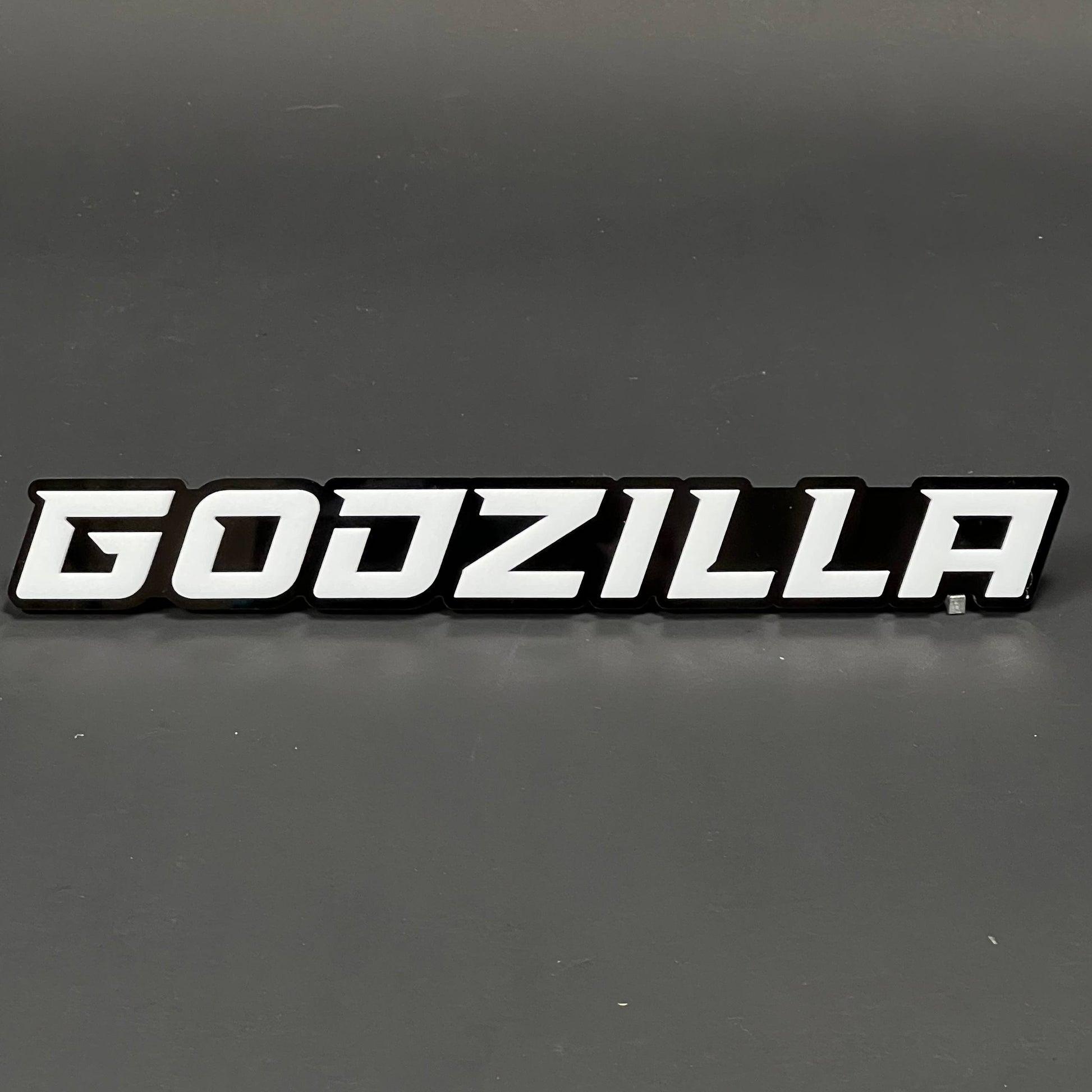 1PC GODZILLA 3D Acrylic Badge - Car Truck Emblem Fender Tailgate Trunk Sticker
