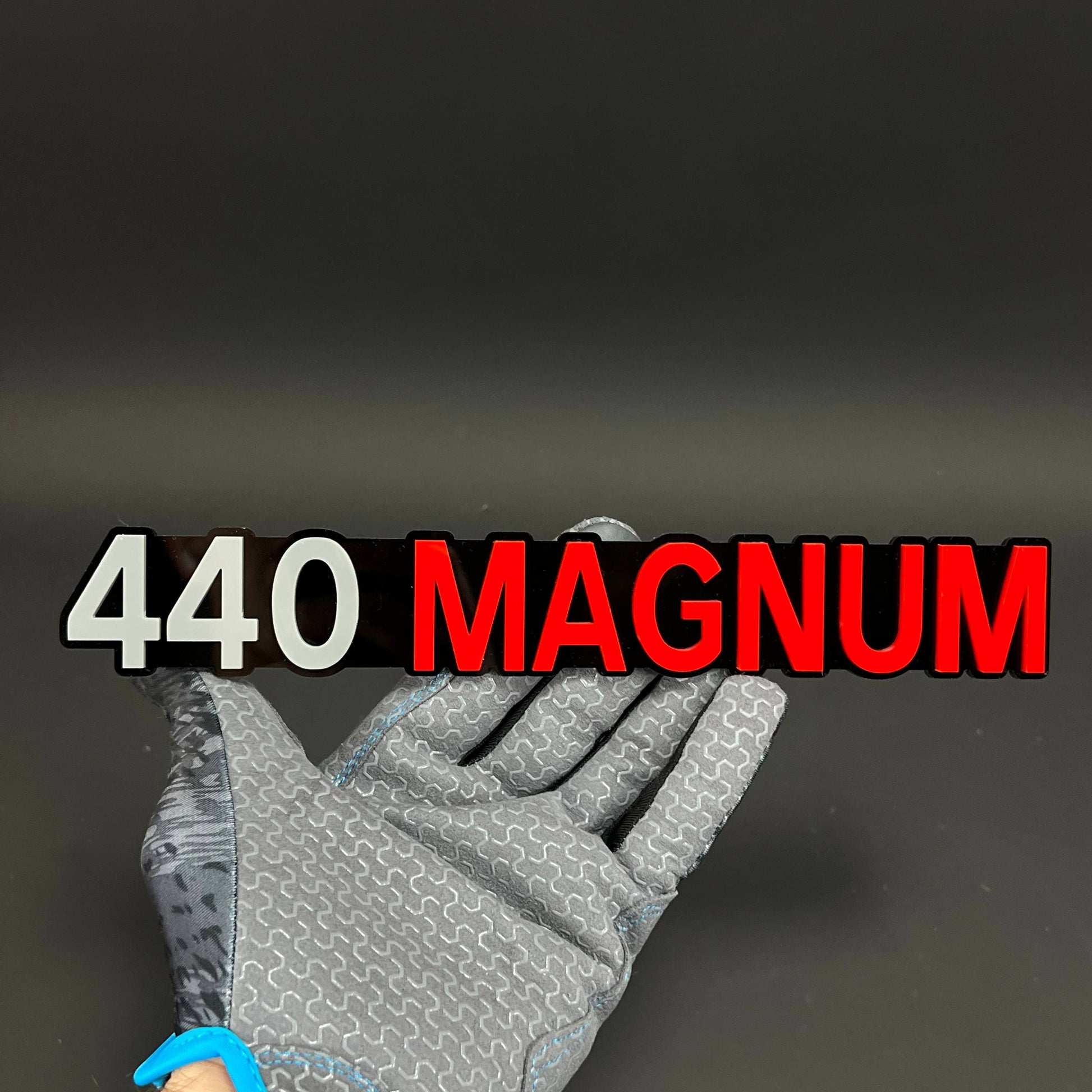 1PC 440 MAGNUM 3D Acrylic Badge - Car Truck Emblem Fender Tailgate Trunk Sticker