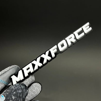 1PC MAXXFORCE 3D Acrylic Badge - Car Truck Emblem Fender Tailgate Trunk Sticker